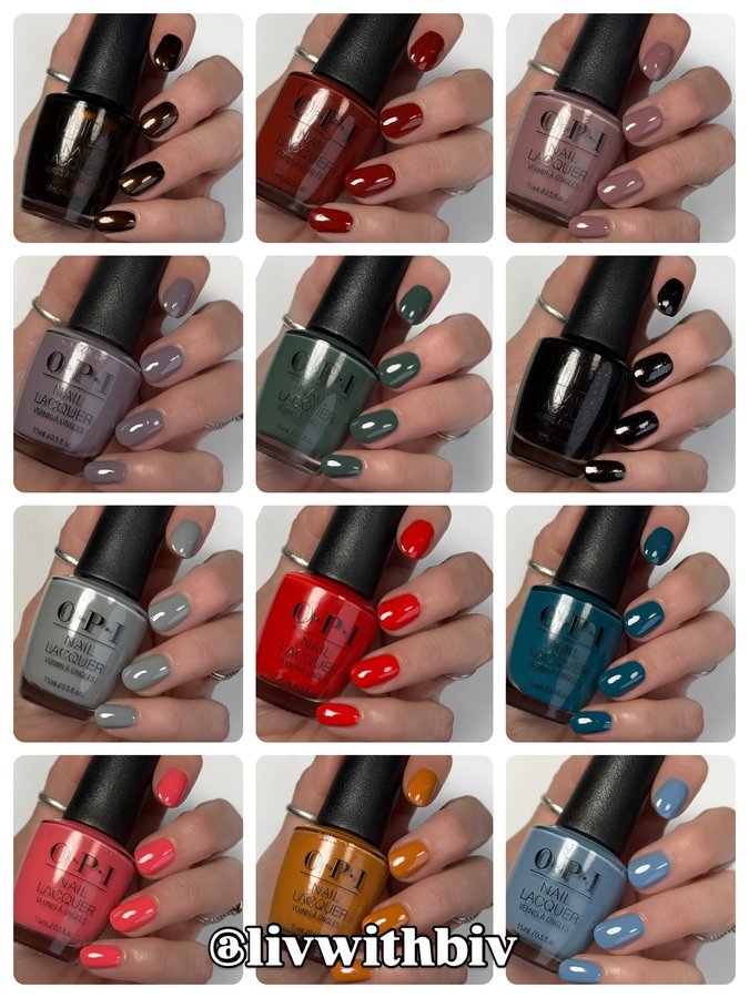 Instagram post by @livwithbiv for Beyond Polish. Caption reads: [...] These are all available on the @beyondpolish....