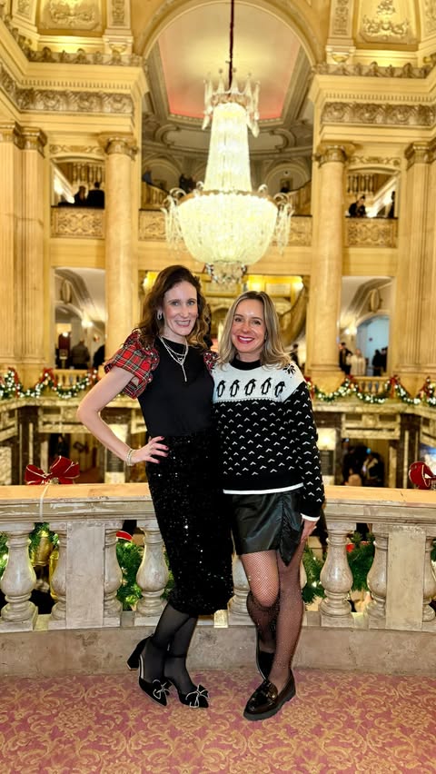 Instagram post by @ginnypaxkrosel for Cirque du Soleil. Caption reads: A little holiday magic for a night out on the town....