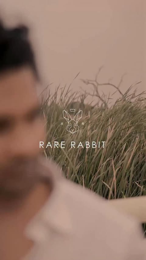 Instagram post by @harshit_mx for RARE RABBIT. Caption reads: @rarerabbit_in in focus. #AD #RareRabbit [...].