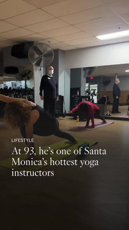 Instagram post by @deborahvankin for Los Angeles Times. Caption reads: Salomon Delgado is one of Santa Monica’s hottest....