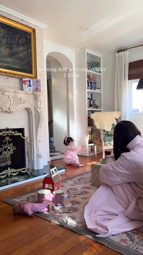 Instagram post by @thenewyorknest for Huggies. Caption reads: #ad 👶🏻☀️ It’s our first week of toddlerhood, and....