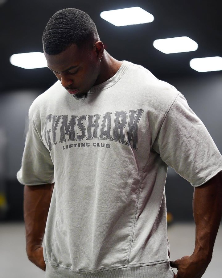 Instagram post by @chrisharriz for BPI Sports. Caption reads: [...] Dreams To Chase @gymshark Code: CHRIS....