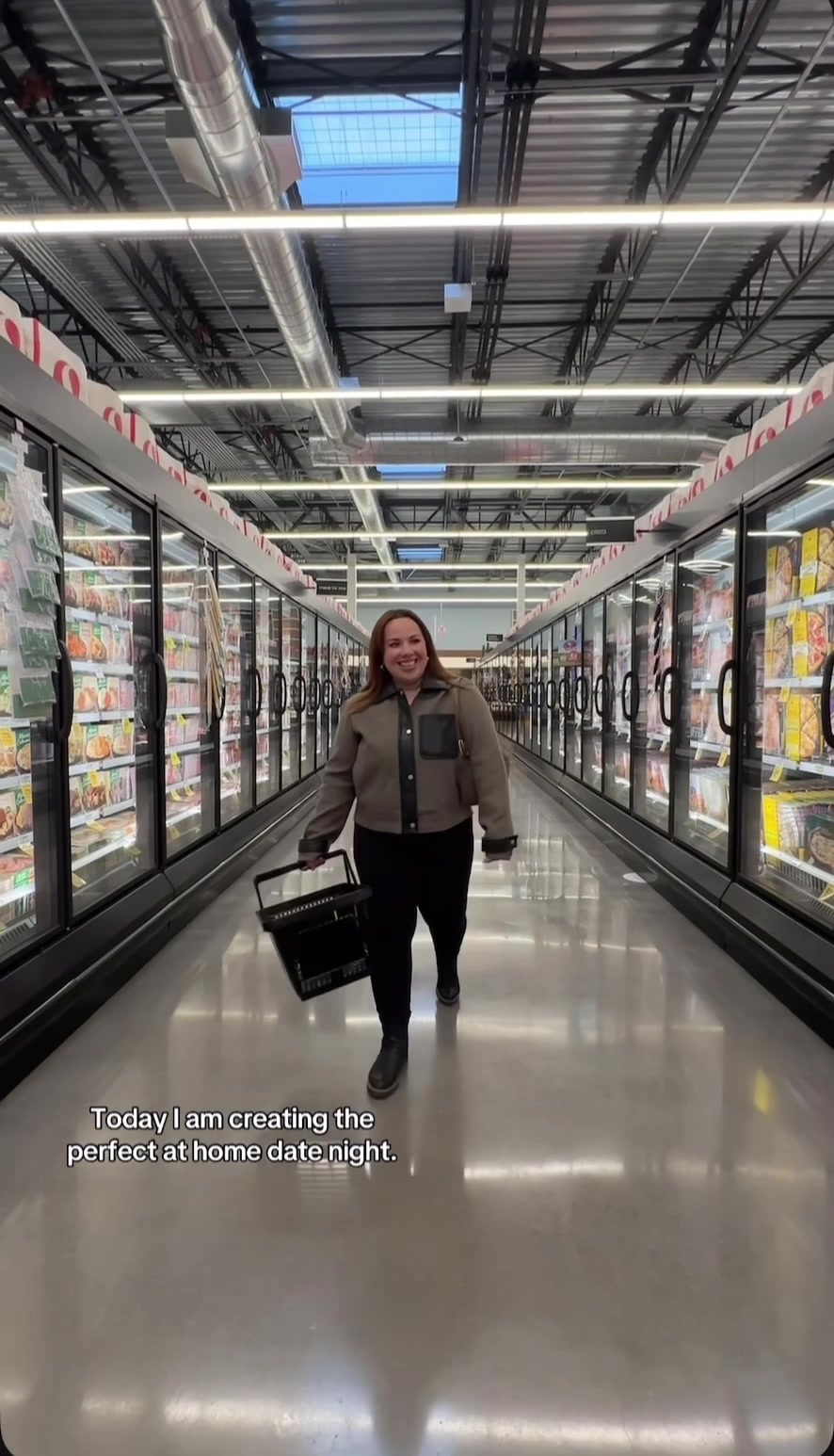 TikTok post by @lifeasfive for Safeway. Caption reads: #SafewayPartner Found everything I need for an at....