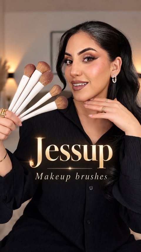 Instagram post by @shaqayeq_omid for JESSUP. Caption reads: From simple to glam ✨ with Jessup 🤎 Soft,....