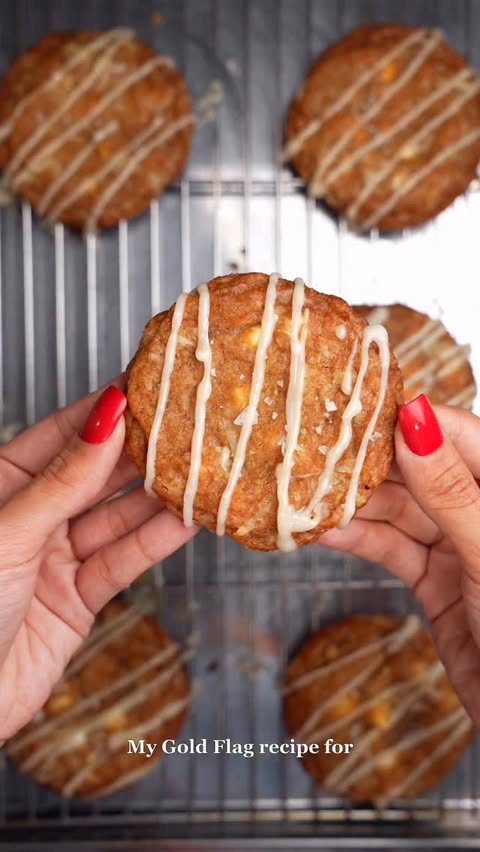 Instagram post by @chefbruja for KerrygoldUSA. Caption reads: my gold flag this holiday is my brown butter....