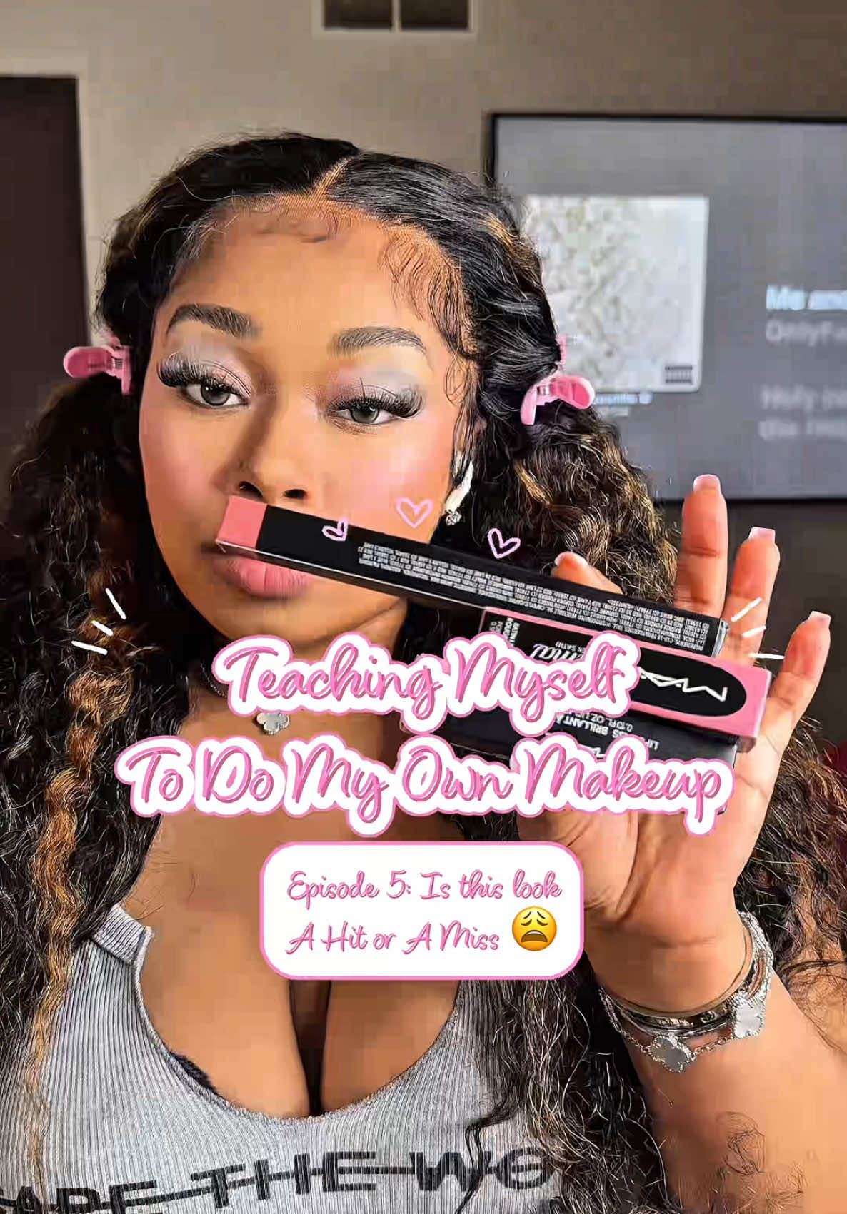 TikTok post by @_asiathedoll for JOOCYEE US. Caption reads: [...] @ColourPop Cosmetics Highlighter- @JOOCYEE....