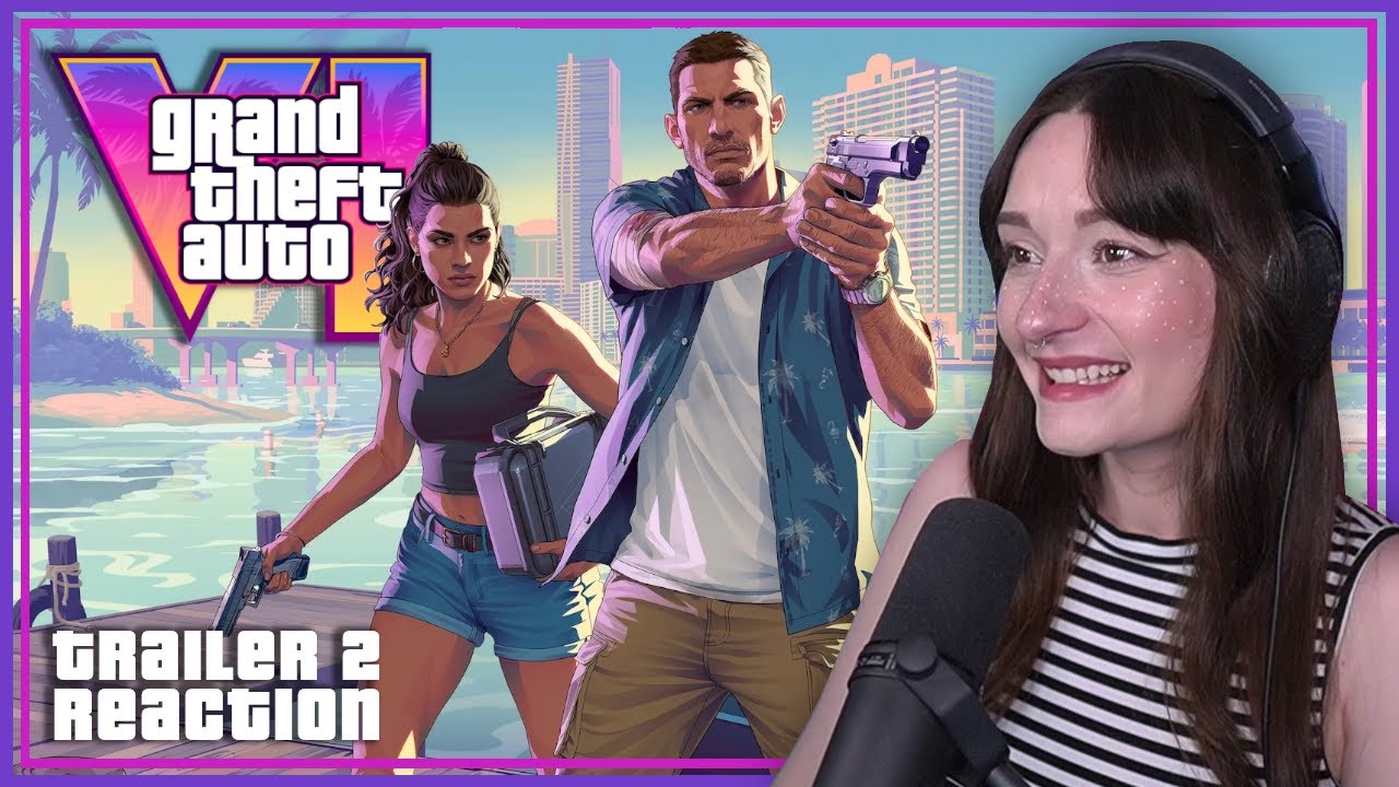 YouTube post by @WhimsyPsyche for The Oodie. Caption reads: If you haven't seen my GTA V playthrough, here it....