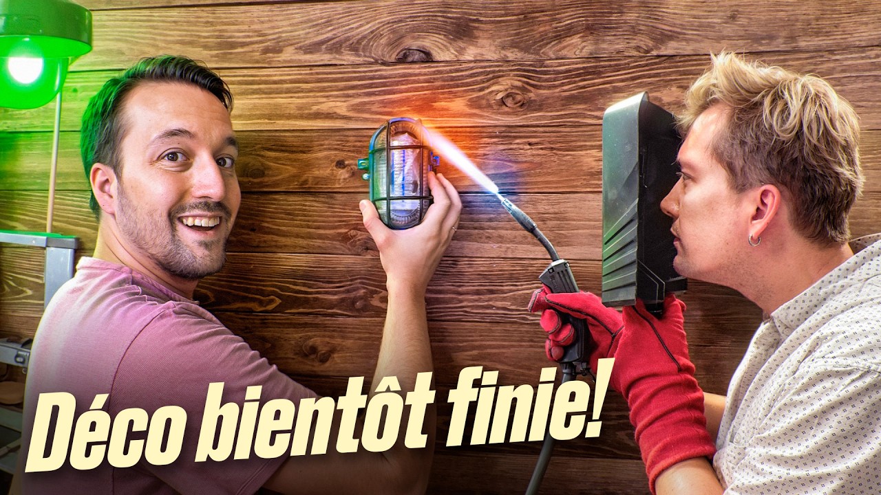 YouTube post by @lesfrerespoulain for Thingiverse. Caption reads: Home Automation + 3DPrint + Welding = ULTRA....