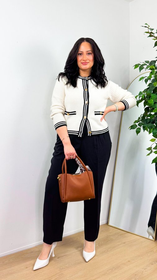 Instagram post by @allthingscharu for Suzy Shier. Caption reads: I hate being late but atleast I show up looking....