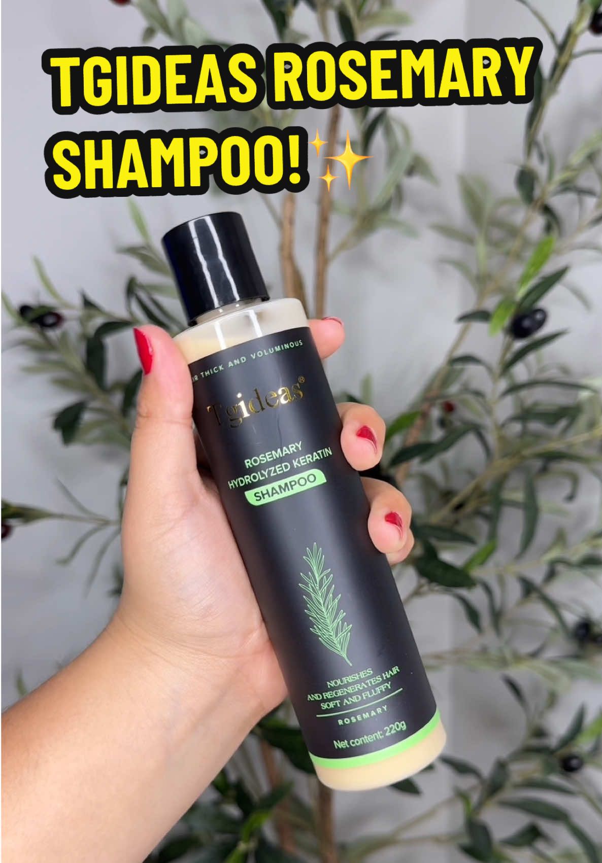 TikTok post by @meldidumpsterdive for Tgideas Beauty. Caption reads: I Love this shampoo from @Tgideas Beauty ✨....