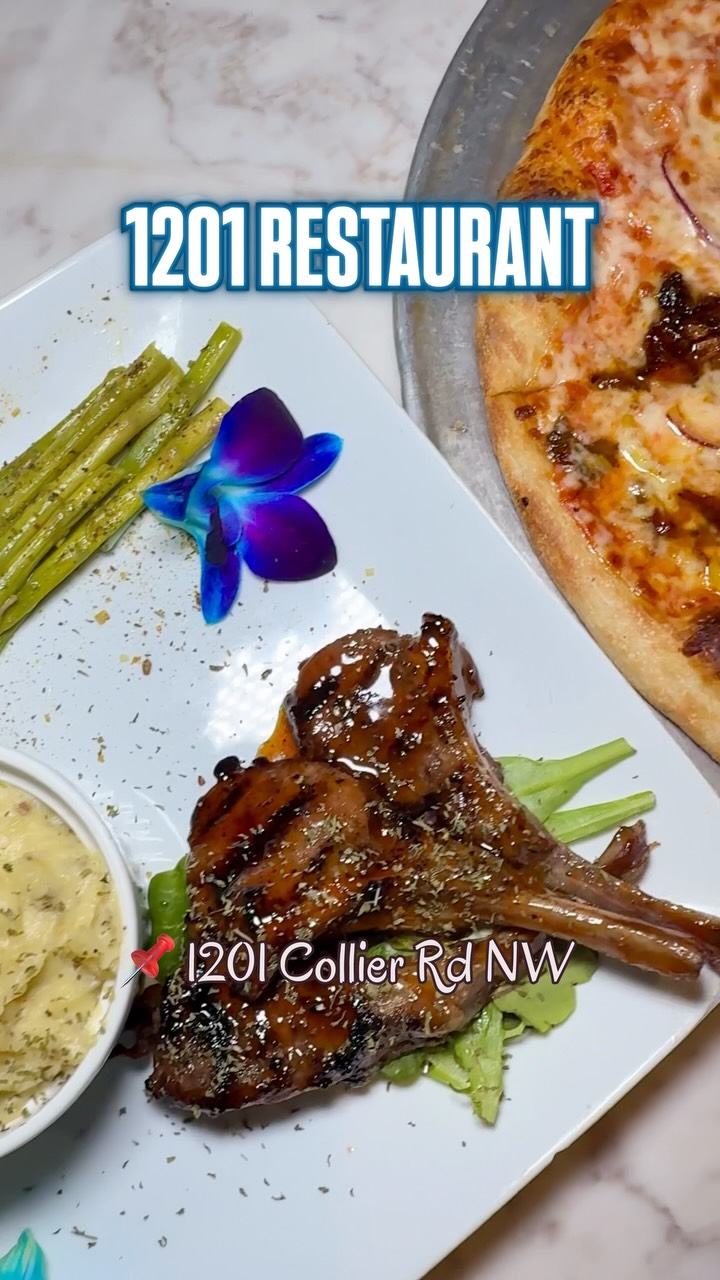 Instagram post by @servinglooksatl for Eater. Caption reads: Located in the heart of the city on Collier Road,....