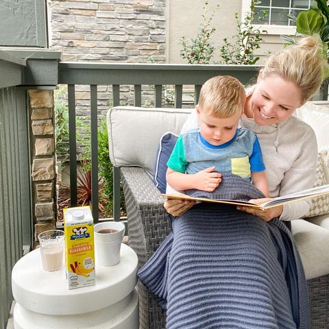 Instagram post by @kirstrussell for Mooala. Caption reads: We are officially stocking up on Mooala Original....