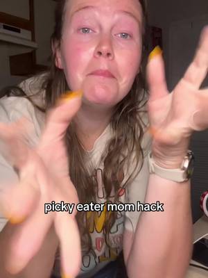 TikTok post by @b.sahm for EllaOla. Caption reads: Picky eater mom hack: @EllaOla Toddler....