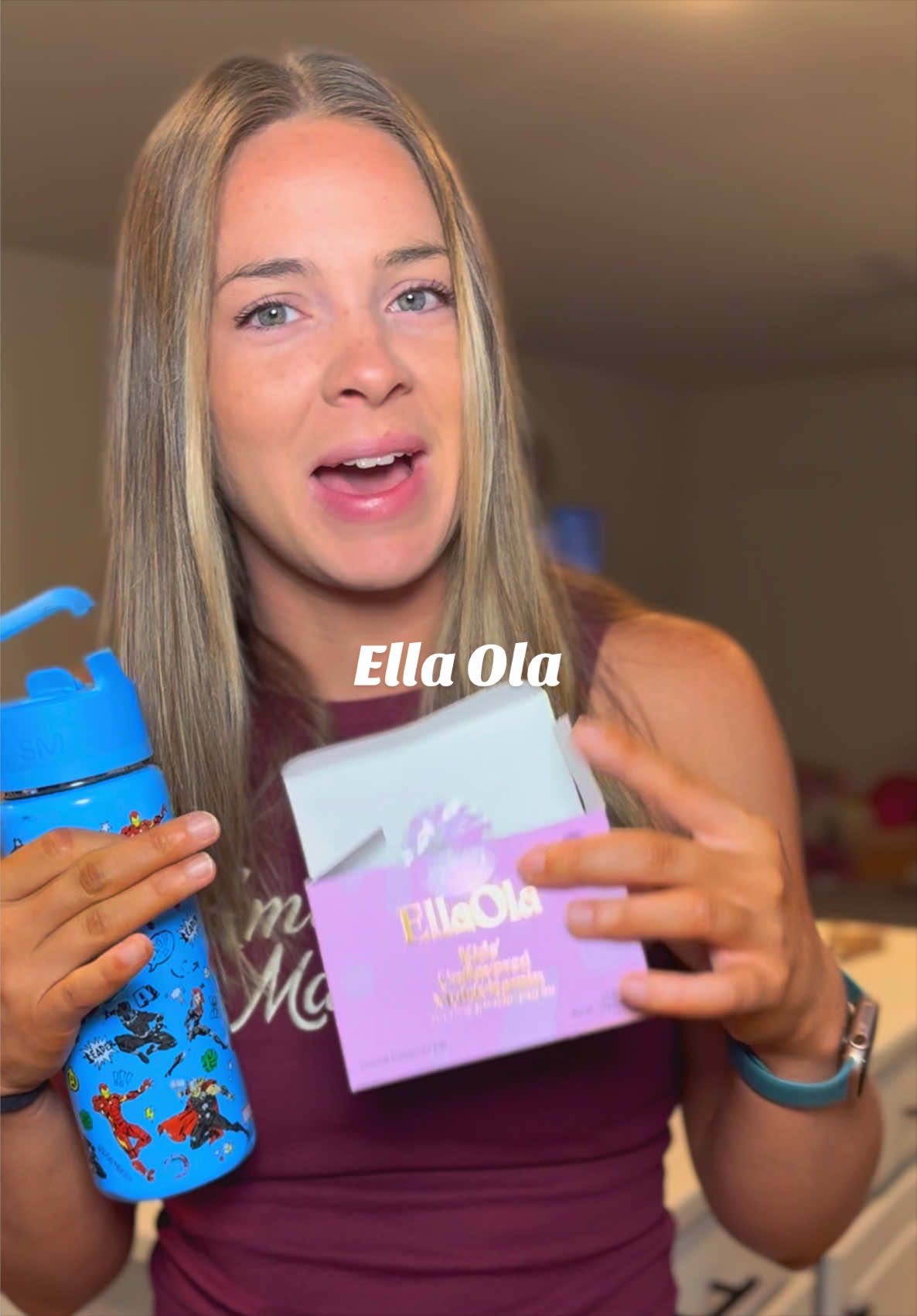 TikTok post by @morganclaytor for EllaOla. Caption reads: @EllaOla this is genius for picky eaters #ellaola....