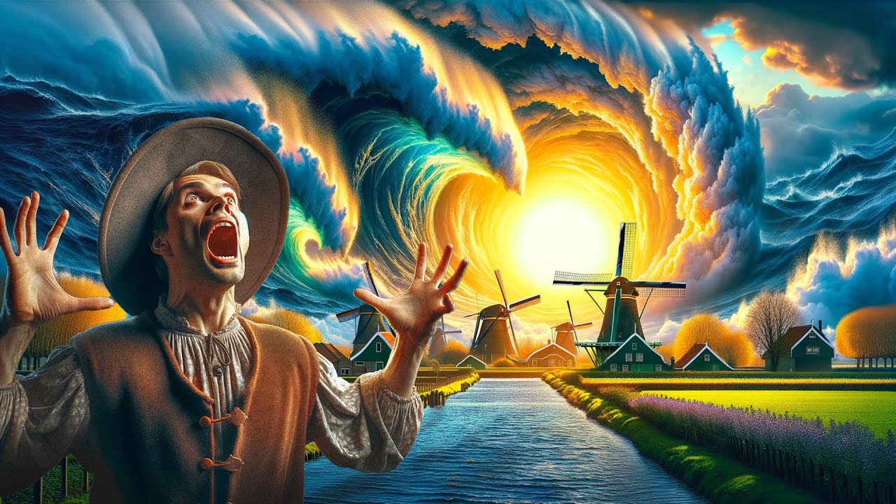 YouTube post by @Thoughty2 for Audible.de. Caption reads: Something Weird Is Happening in The Netherlands.