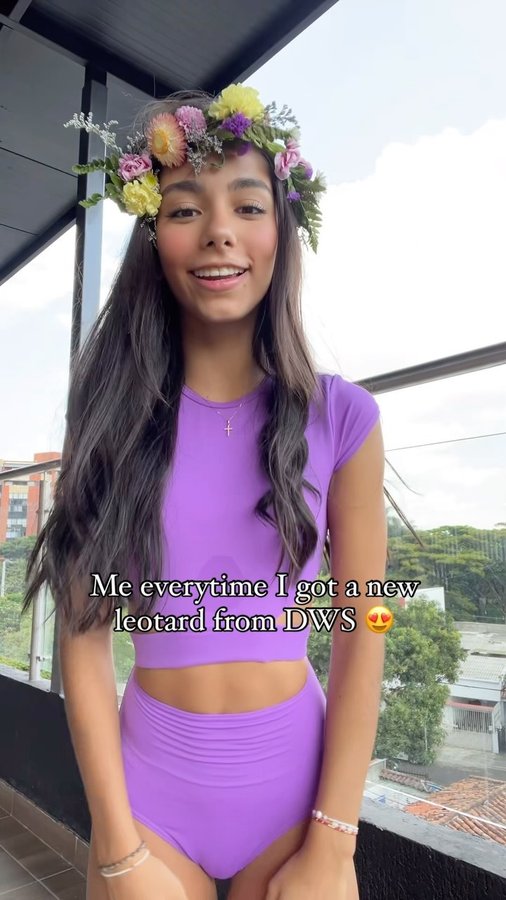 Instagram post by @lunabdancer for Dancewear Solutions. Caption reads: Jaw-dropping styles to head back into the studio....