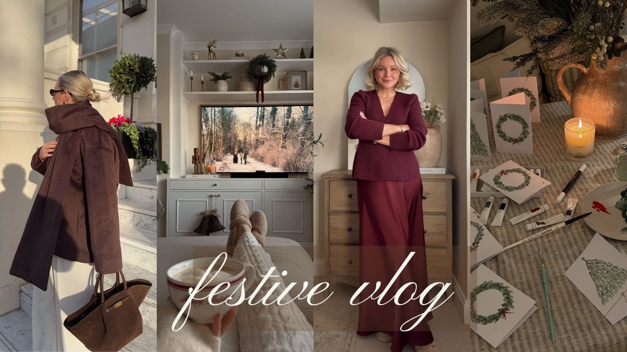 YouTube post by @LauraByrnes for LIKEtoKNOW.it. Caption reads: NEW WINTER OUTFITS, WINTER COOKING, PAINTING....