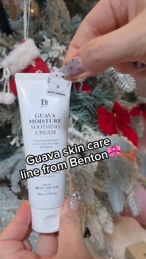 Instagram post by @hey.lucyyy_ for Benton. Caption reads: This new edition Guava extract from....