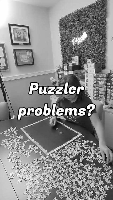 Instagram post by @tammymcleodpuzzler for All4JIG. Caption reads: 2-in-1 puzzle board from @all4jigpuzzleparadise....