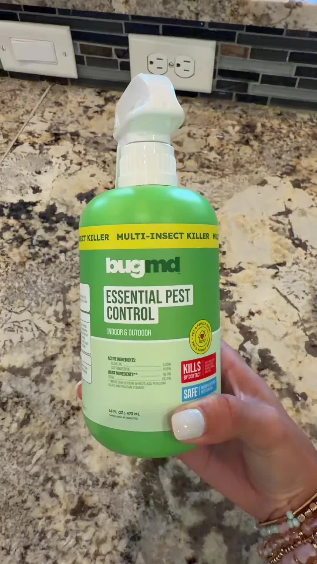 TikTok post by @travelingmommaof2 for BugMD. Caption reads: [...] this up or order for in store pick up!....
