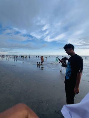 TikTok post by @funnydost49 for KaleSalad. Caption reads: 😂🙌🌊 #coxbazar #everyone #bangladesh #Trending....