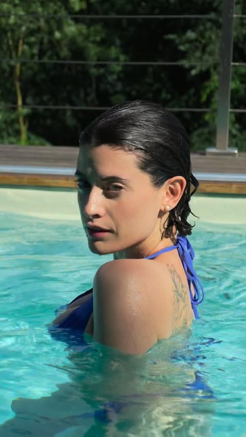 Instagram post by @annina_pittureri for Yamamay. Caption reads: Summer everywhere with @yamamayofficial ☀️✨....