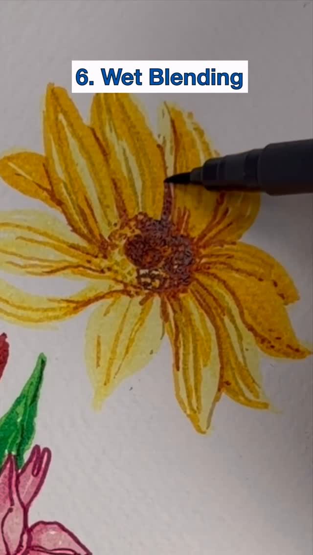 Instagram post by @markliamsmith for STAEDTLER. Caption reads: 10 reasons why I choose STEADTLER Pigment Arts....