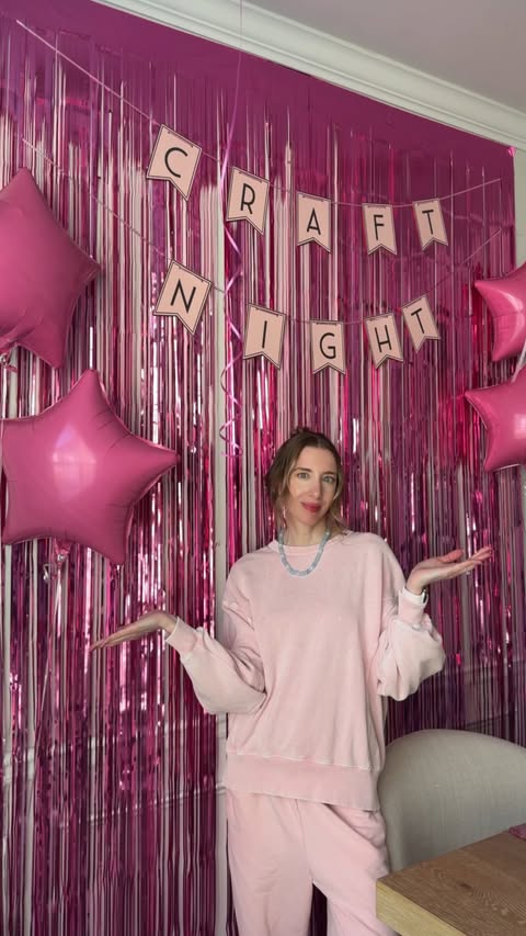 Instagram post by @marissa.charlotte for Michaels Stores. Caption reads: [...] next girls night craft party with....