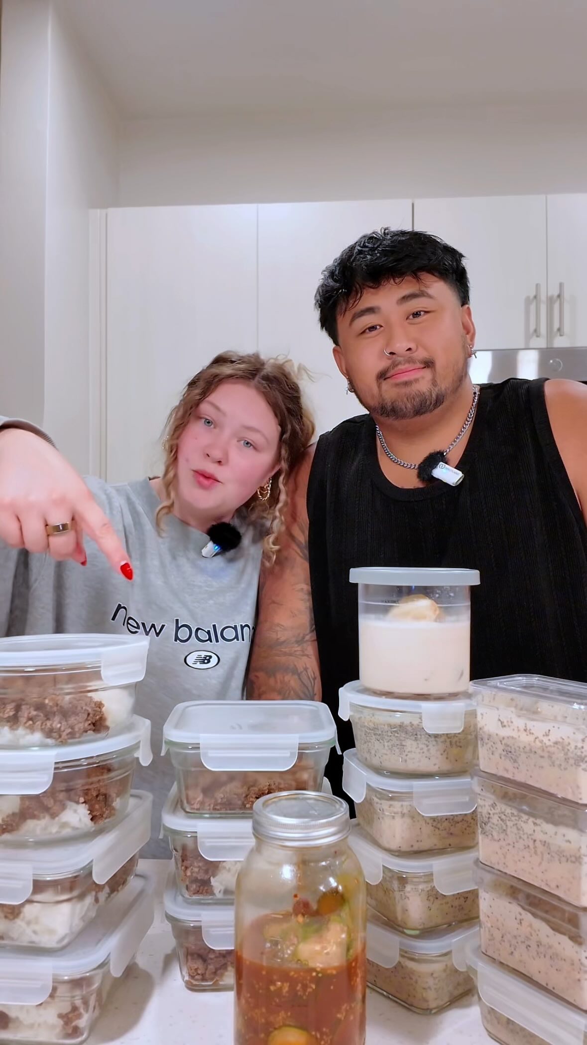 Instagram post by @ourdisposablelife_ for hiyo. Caption reads: THE most hectic meal prep Monday (posted on a....