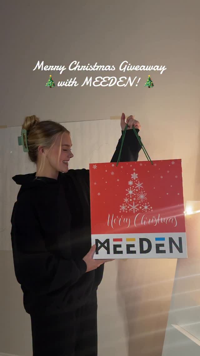 Instagram post by @skylarandthestory for MEEDEN ART. Caption reads: GIVEAWAY CLOSED 

🎁 MEEDEN Art Supplies Advent....