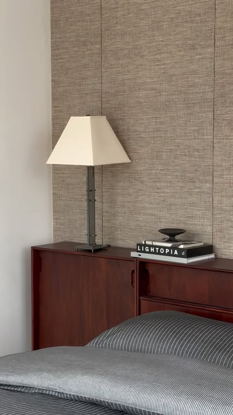 Instagram post by @thlinnyc for West Elm. Caption reads: [...] weather with cozy bedroom updates from....