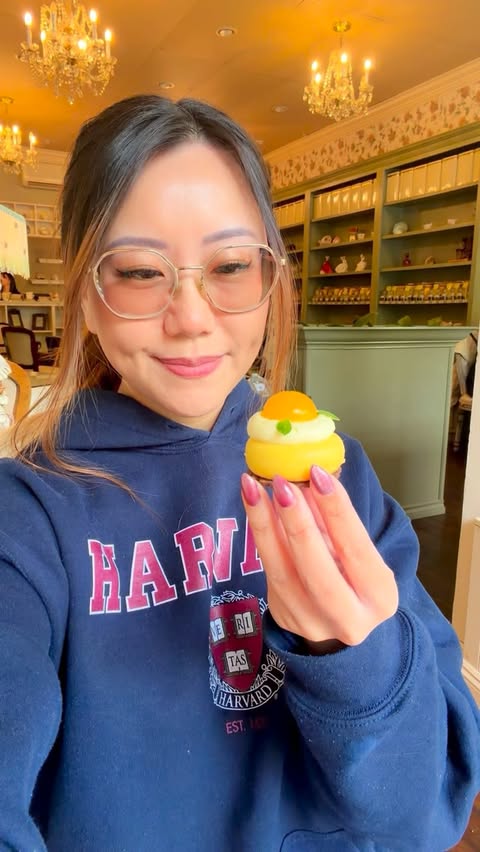Instagram post by @adoniateahouse for Canadians Connect. Caption reads: ☀️ SUN-KISSED AFTERNOON TEA ☀️ Launching on June 1....