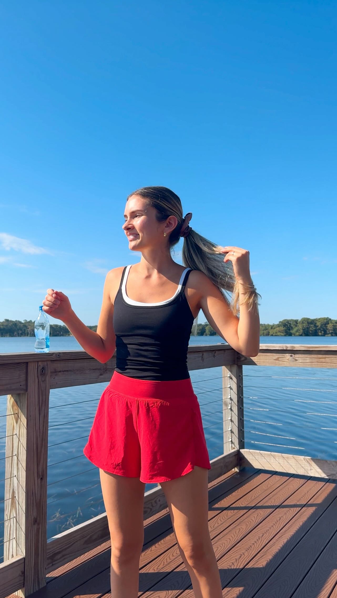 Instagram post by @glowingwithgracee for Eternal Water. Caption reads: WHAT I ATE TODAY💚

What I ate this day focusing....