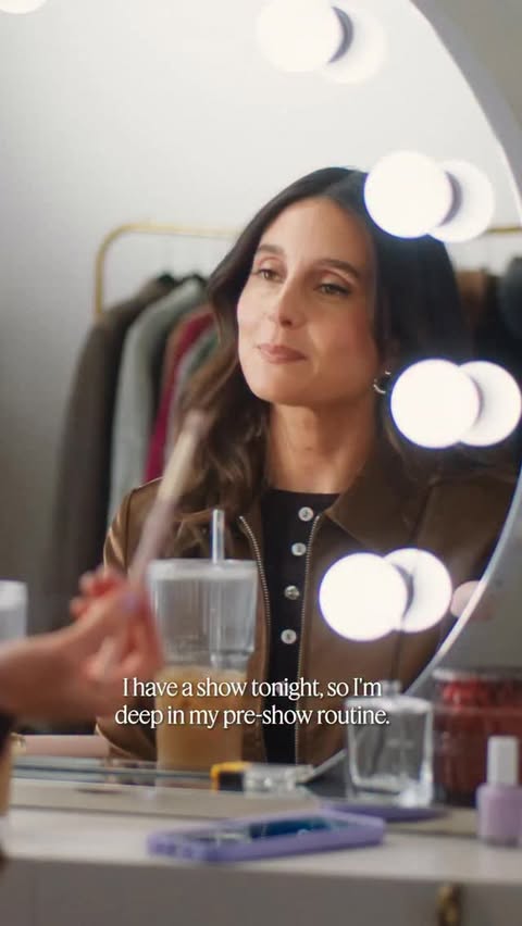 Instagram post by @marybethbarone for essie. Caption reads: [...] no broken nails on tour. But at least....