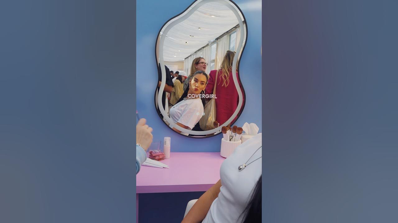 YouTube post by @WifedUpMicdUp for COVERGIRL. Caption reads: @covergirl getting us brunch ready ahead of the....