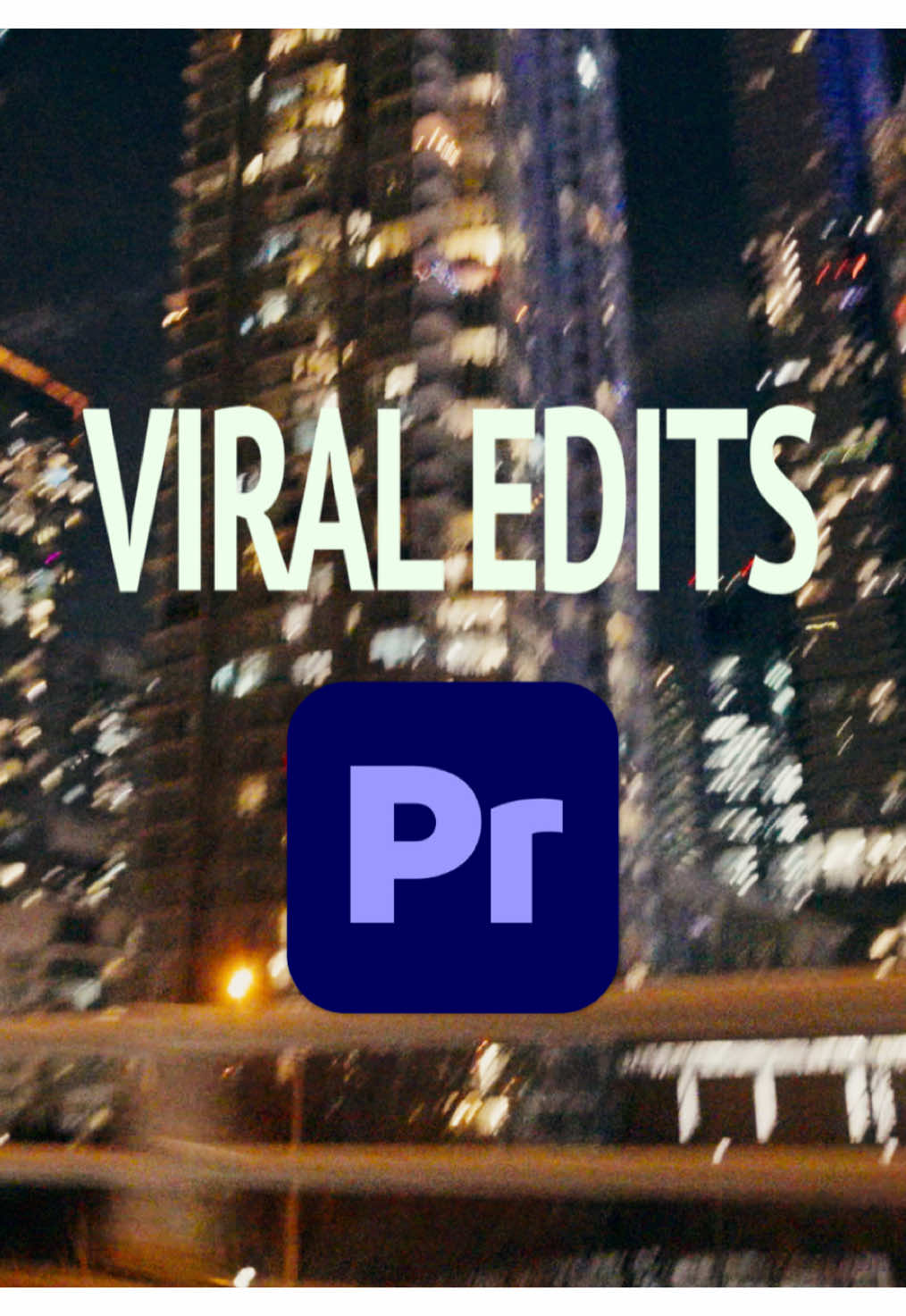 TikTok post by @royyschneider for Adobe Video. Caption reads: [...] I'm always out and about downtown. @Adobe....