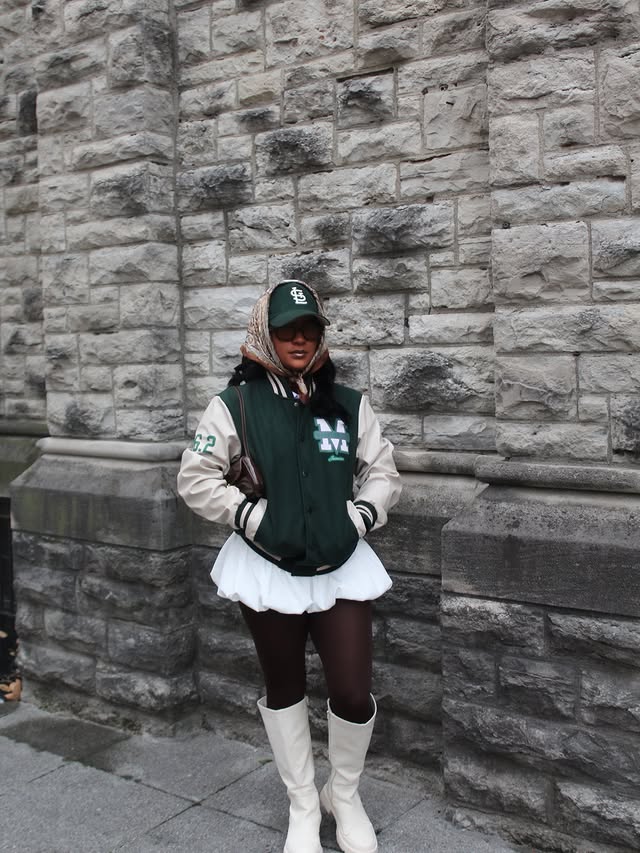 Instagram post by @sweetlifeofjmm for Fansidea. Caption reads: Champion in their eyes 🤎 

jacket:....