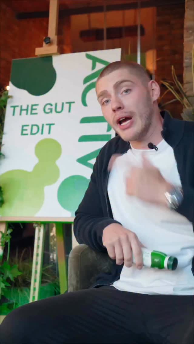 Instagram post by @tylerbutt_eats for Activia. Caption reads: AD | We hosted The Gut Edit with @activiauk 

I....