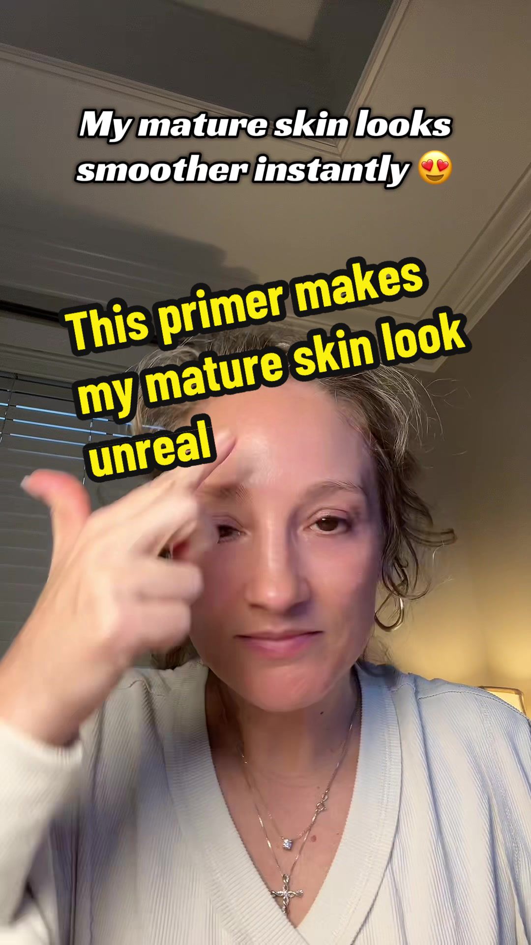 TikTok post by @amfoster01 for DRMTLGY. Caption reads: [...] — smooth, soft, and radiant. ✨ The DRMTLGY....