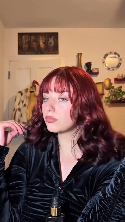 Instagram post by @gabbymckenzi for Sebastian Professional. Caption reads: Heatless curls tutorial with....