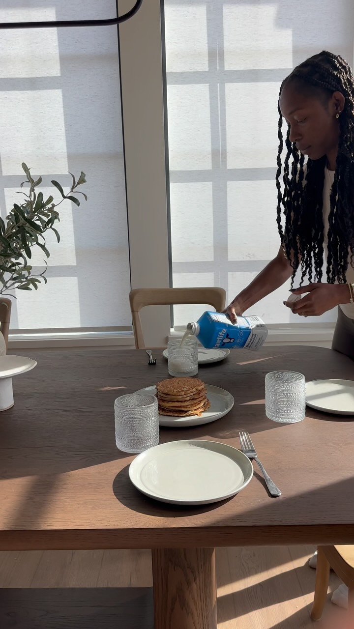 Instagram post by @stylefitfatty for fairlife. Caption reads: As someone who has a dairy sensitivity, @fairlife....