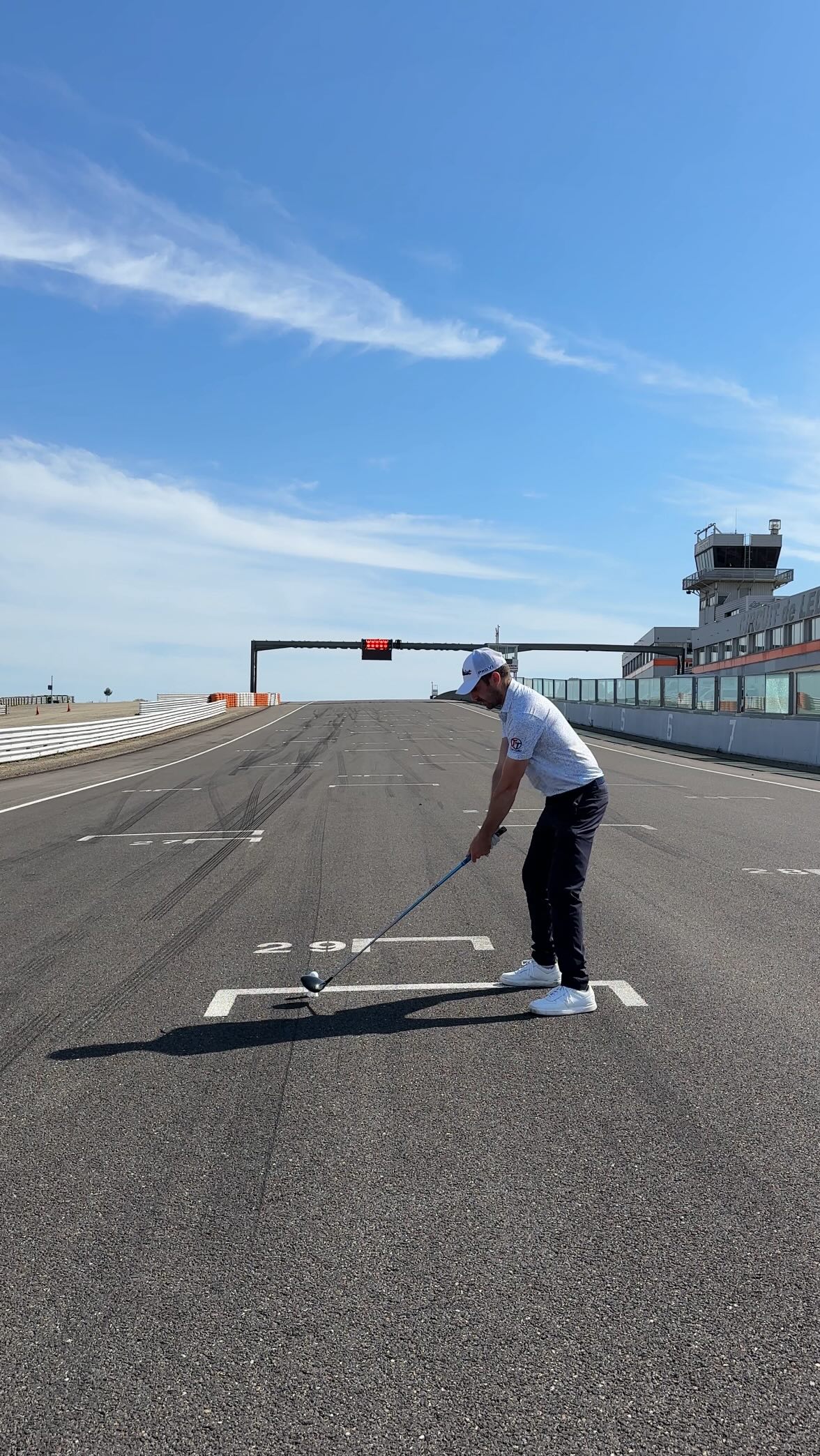 Instagram post by @arnaudseriegolf for Titleist. Caption reads: I’m the new Fore-mula 4 driver 😅 

#golf....