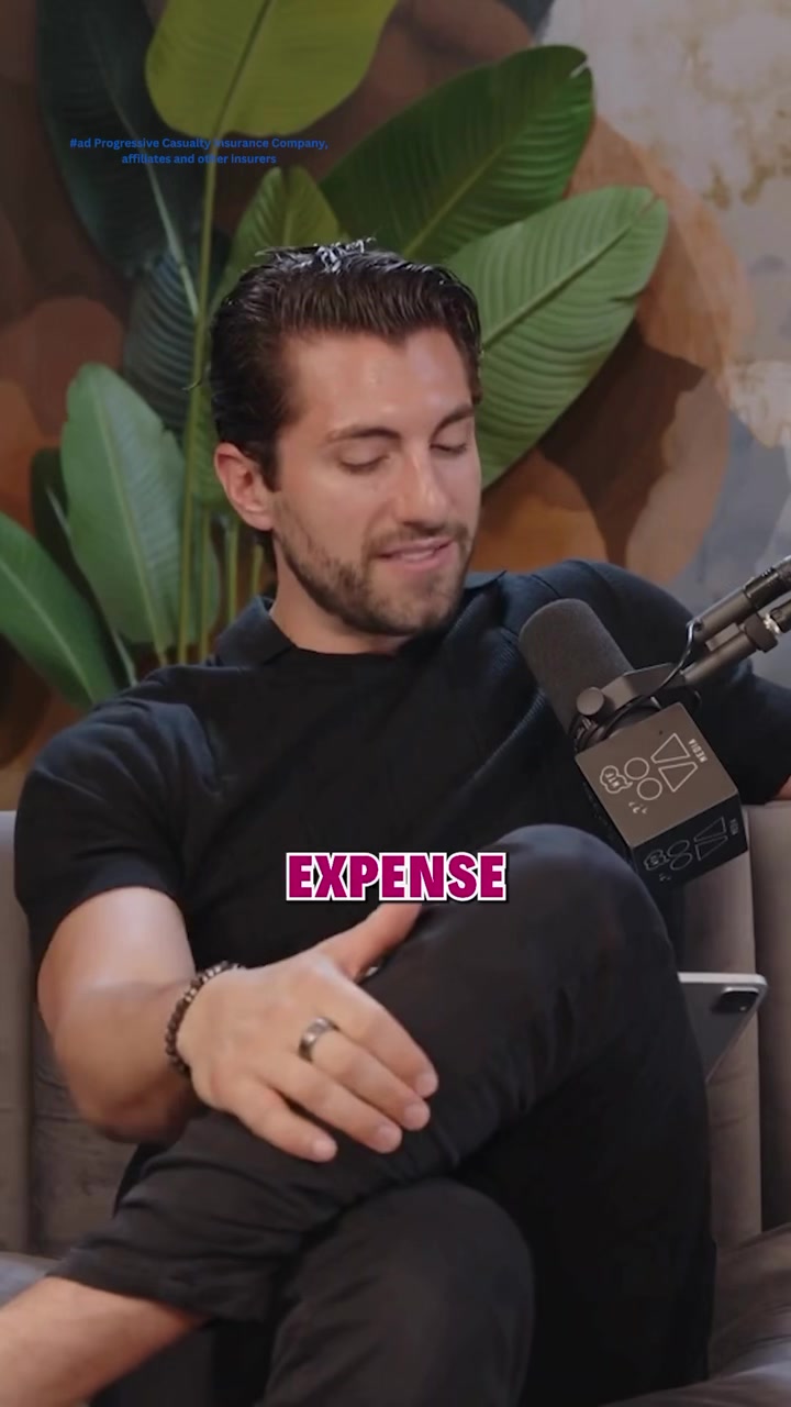 TikTok post by @jasontartick for Progressive. Caption reads: [...] protecting my renter's and auto with....