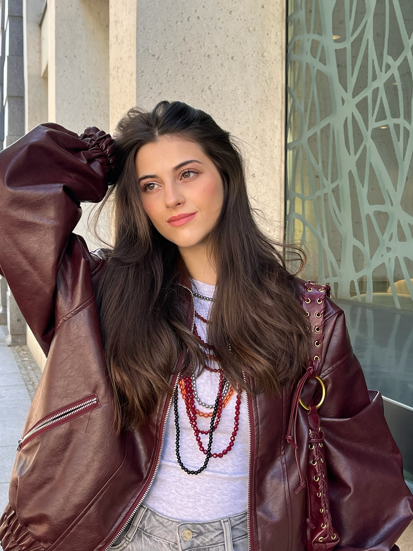 Instagram post by @elenagc__ for PEPPERMAYO. Caption reads: 🍒🍒🍒 @peppermayo #collab #peppermayo #publicidad.