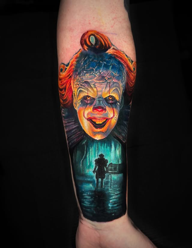 Instagram post by @paul_la_vey_tattoo for Eternal Ink. Caption reads: [...] by @tatsoul @criticaltattoosupply....