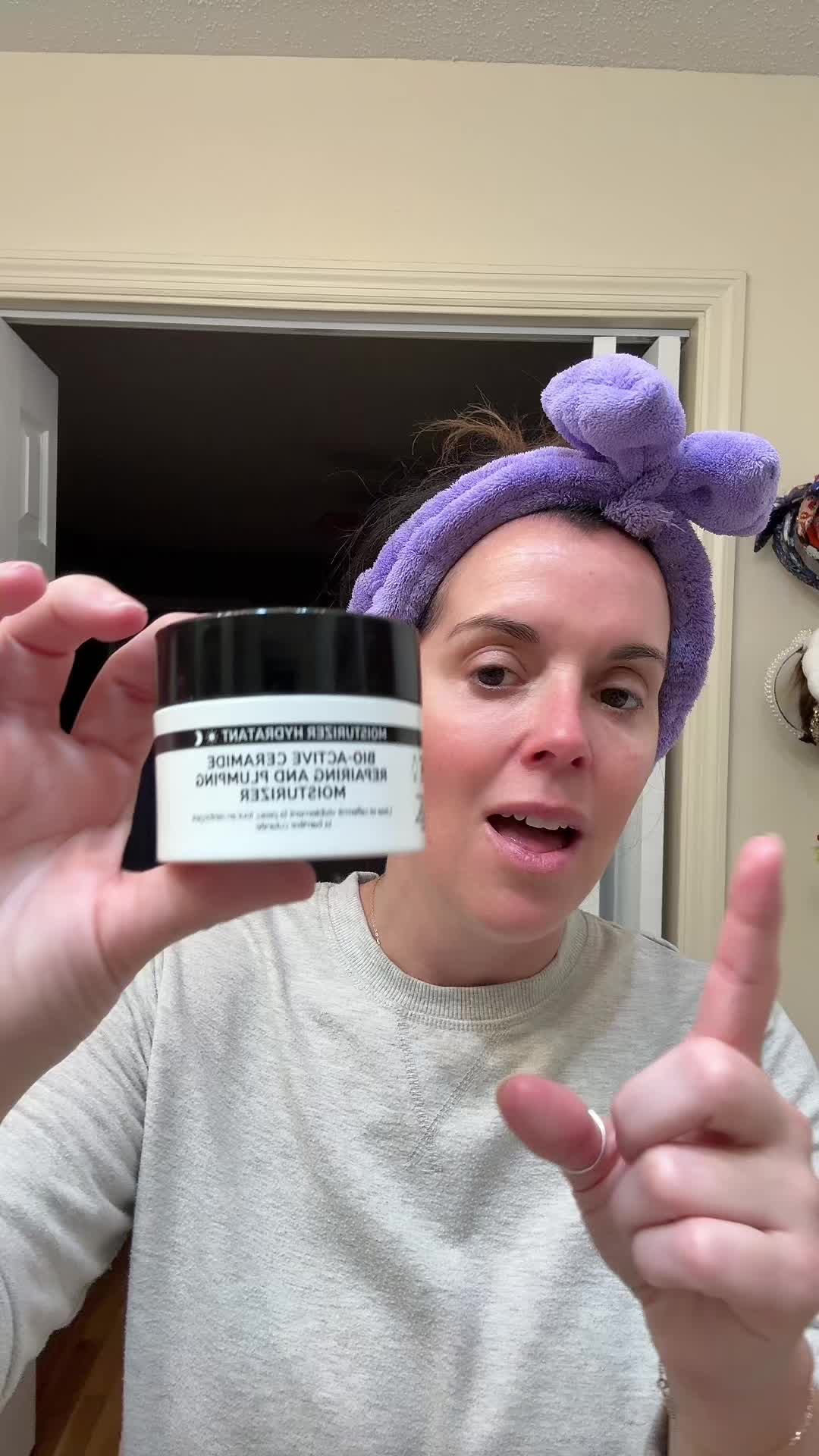TikTok post by @tiff_blackburn for Theinkeylist. Caption reads: Give your skin the love it deserves — rich....