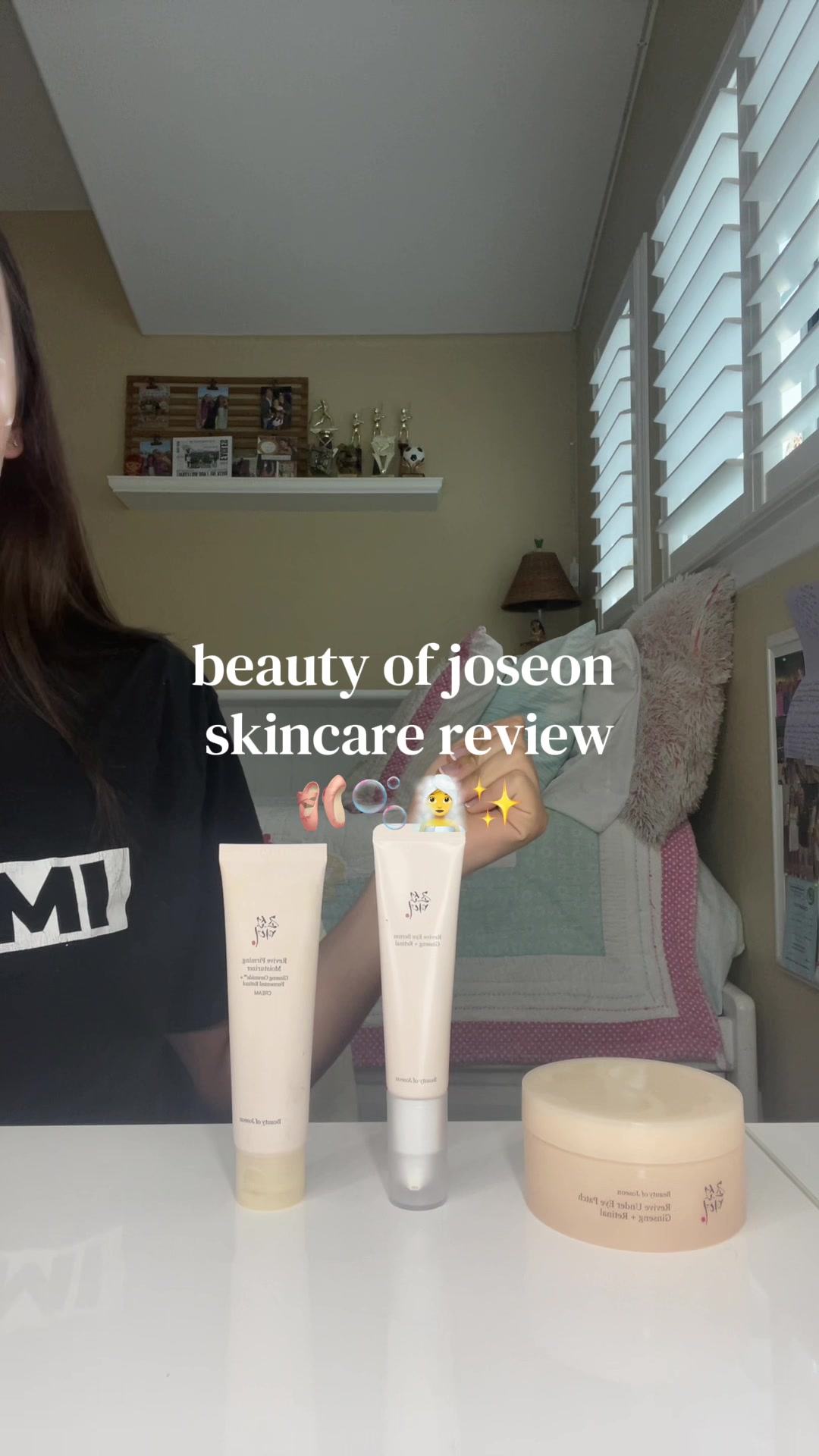TikTok post by @isla.lifestyle16 for Beauty Of Joseon. Caption reads: GO SHOP @Beauty of Joseon RIGHT NOW !! 🛍️🧖‍♀️✨....