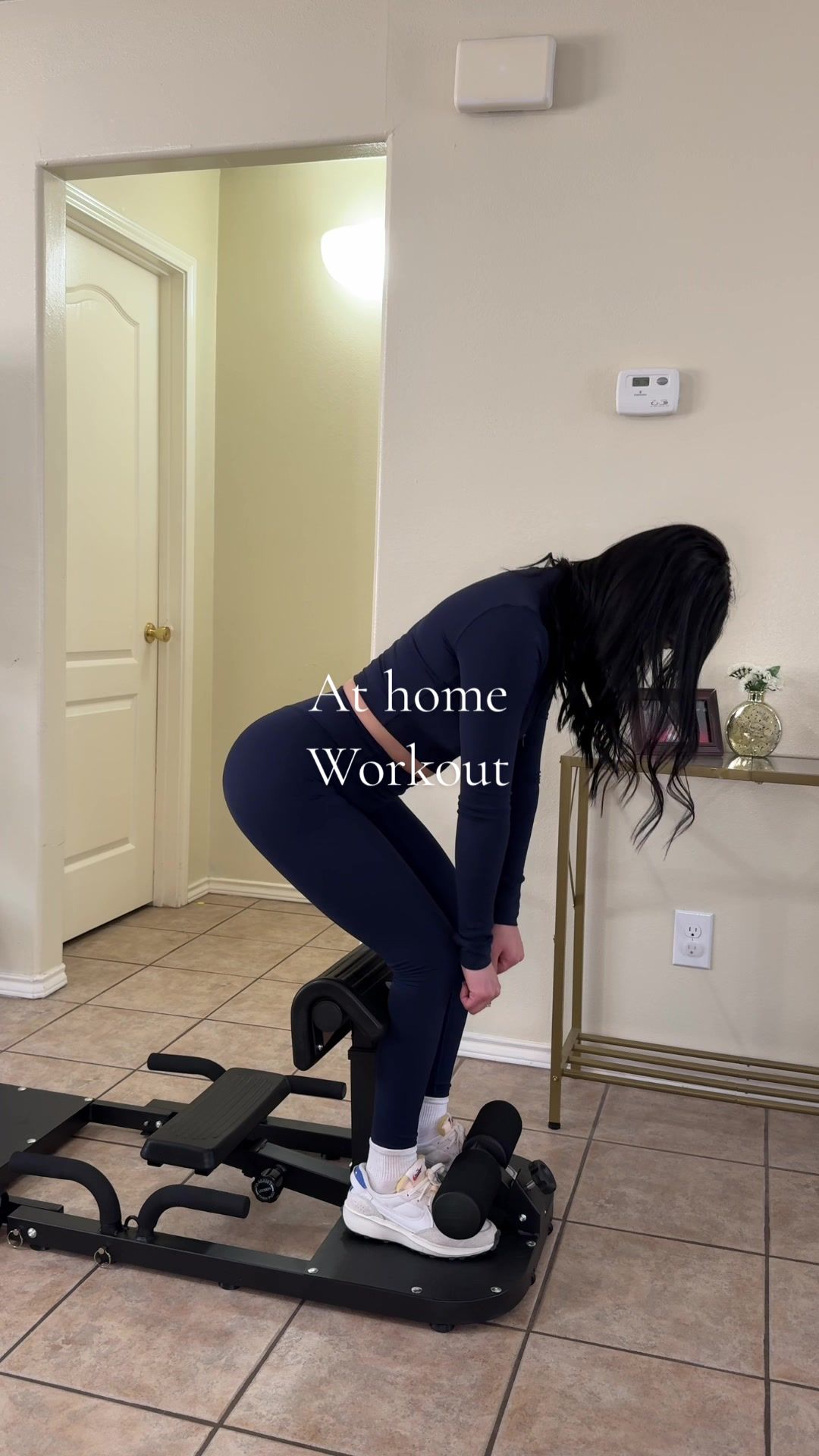 TikTok post by @lexli_rdz for Lifepro Fitness. Caption reads: At home workout machine #fyp #glutesworkout....