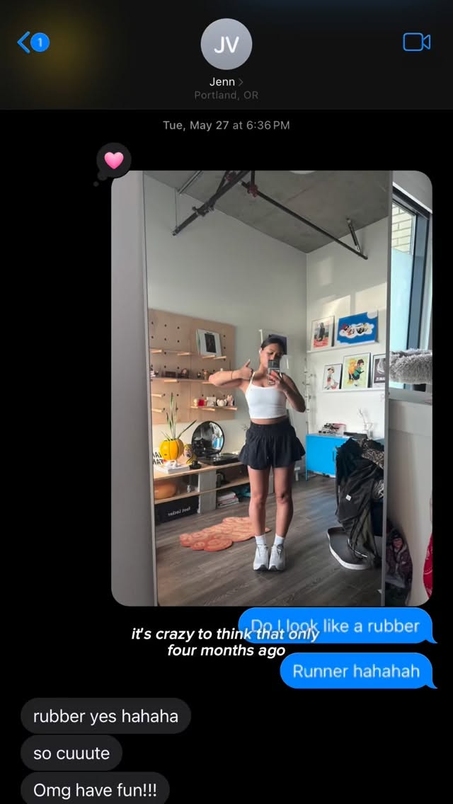 Instagram post by @jazzyagcaoili for Champs Sports. Caption reads: With the right gear and the right community,....