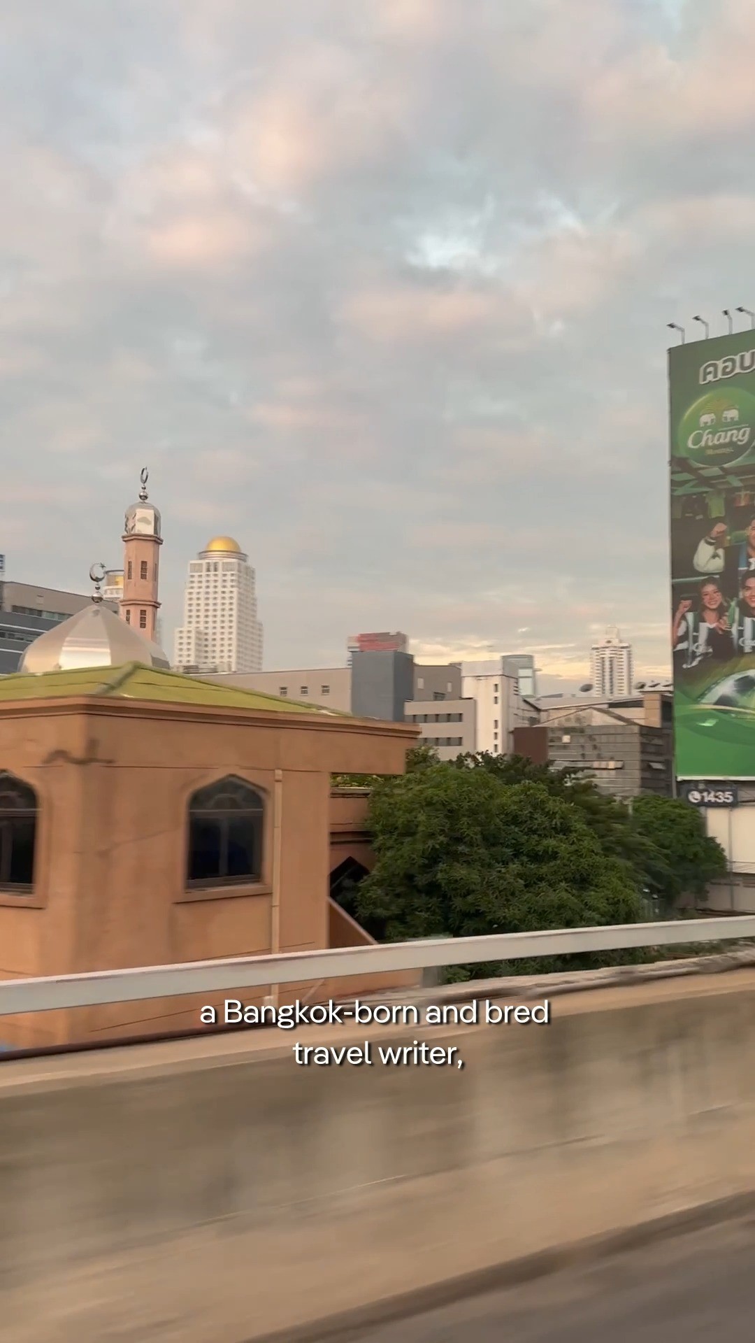 Instagram post by @piersgreatperhaps for Lonely Planet. Caption reads: 24 HOURS IN BANGKOK 🇹🇭

"It was truly poetic....